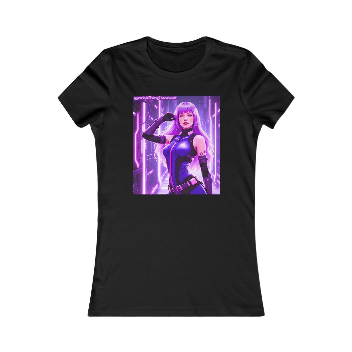 Women's Cyberpunk Graphic T-Shirt