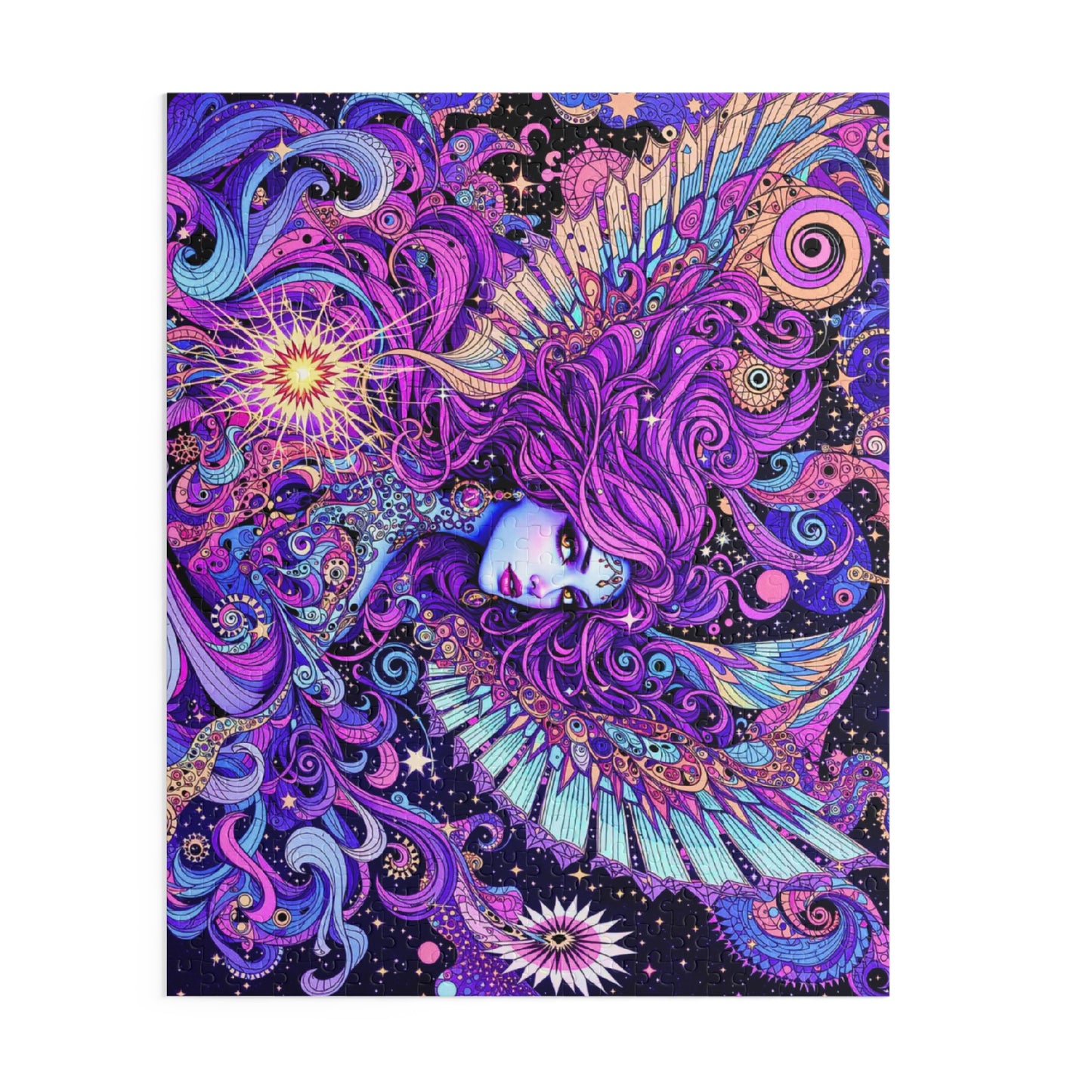 Fae Dreams Puzzle - 500 Piece Colorful Art for Meditation & Relaxation