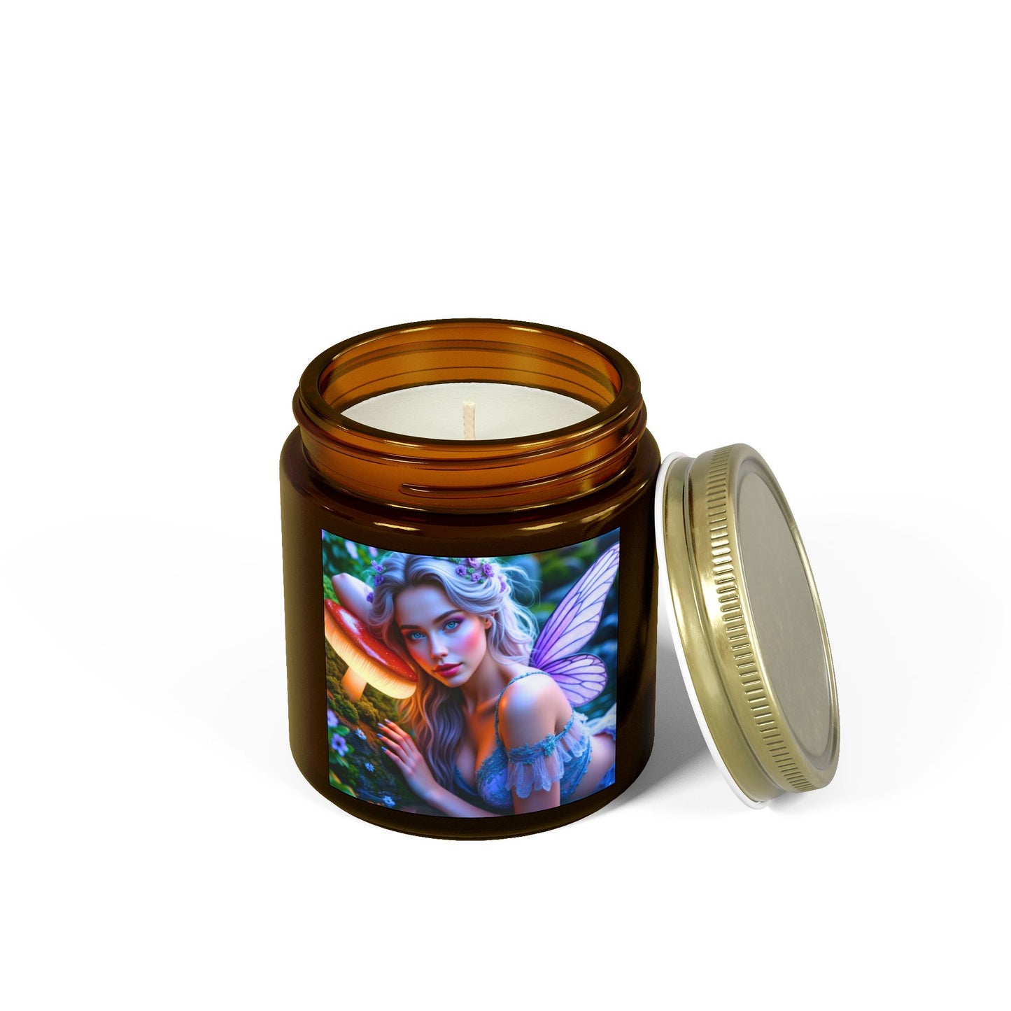 Fairy Dream Scented Candle – Coconut Apricot Wax, 4oz & 9oz