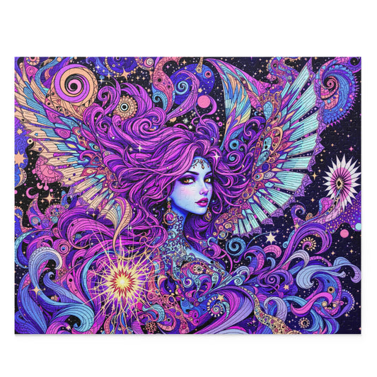 Fae Dreams Puzzle - 500 Piece Colorful Art for Meditation & Relaxation