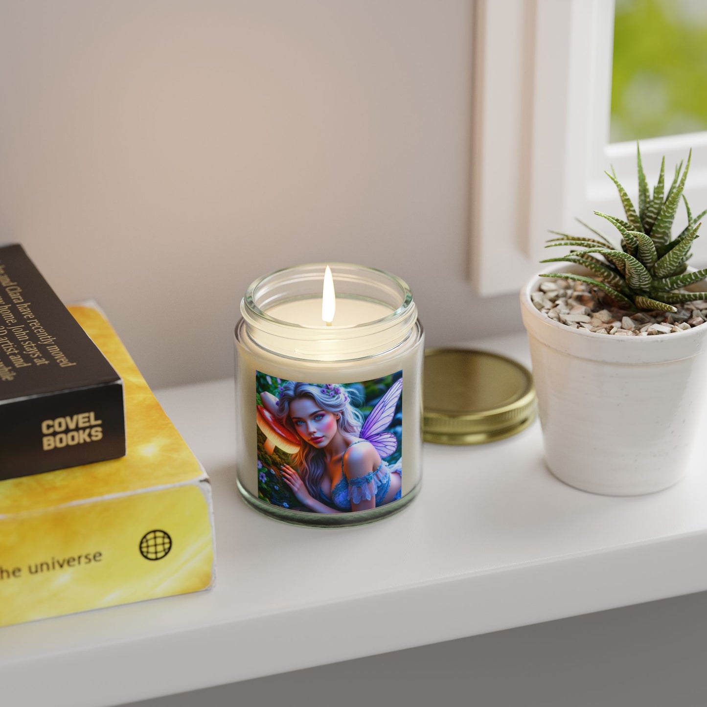 Fairy Dream Scented Candle – Coconut Apricot Wax, 4oz & 9oz
